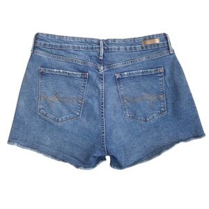 Levi’s Women's‎ Stretch Frayed Hem High Rise Jean Shorts Size 12